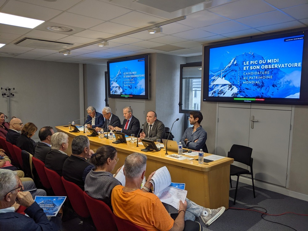 Conférence de Presse : 2024 une année décisive pour la candidature Le Pic du Midi et son observatoire au patrimoine mondial !